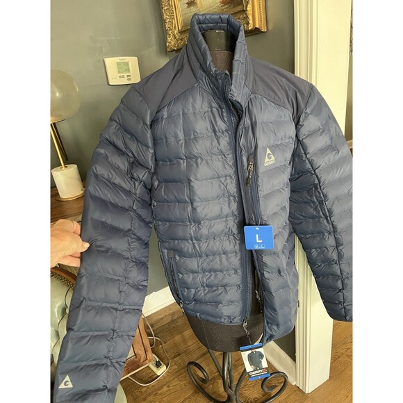 NWT Gerry Insulated Lightweight Puffer Jacket Full Zip Mens L Outdoors Coat New - Picture 5 of 7